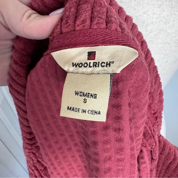 Woolrich Women's Burgundy Corduroy Jacket - Picture 6 of 7